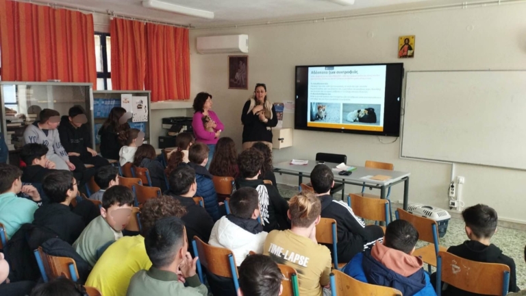 Ενημερωτική δράση για τη διαχείριση των αδέσποτων ζώων απ...
